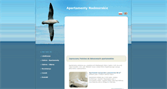 Desktop Screenshot of apartamenty-nadmorskie.pl